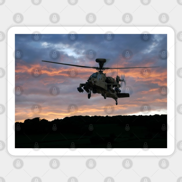 Apache Sunset Magnet by SteveHClark